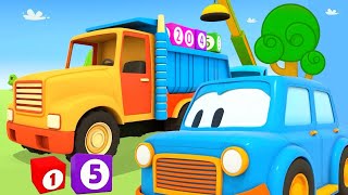 Car cartoon full episodes & Street vehicles cartoons for kids. Cars and trucks for kids. by Clever Cars 201,734 views 2 years ago 22 minutes