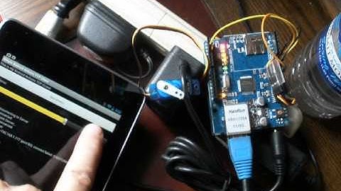 Android Arduino Ethernet Servo Slider