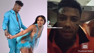 Blueface Deletes All Of His IG Pictures And Post An Old Pic Of Him Chrisean Rock