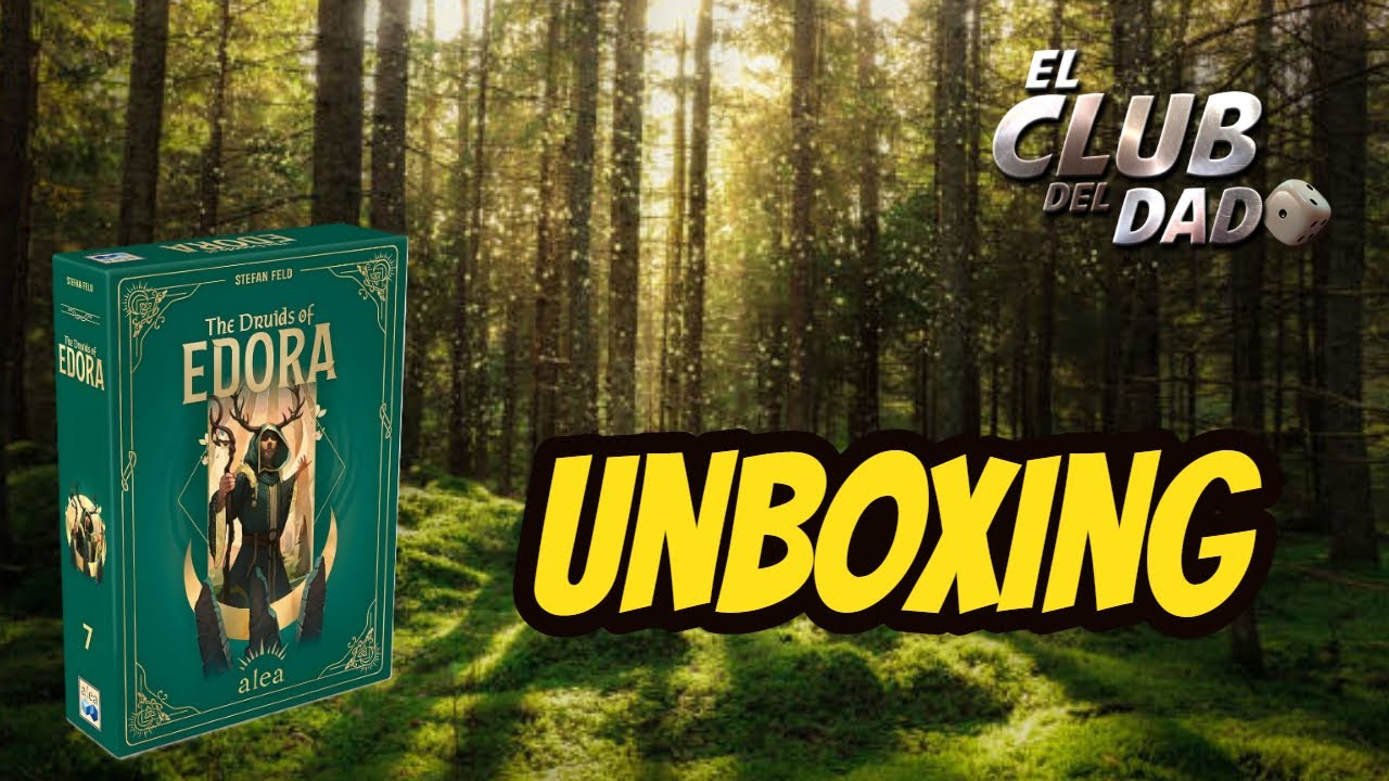 The Druids of Edora - Unboxing - Juego de mesa