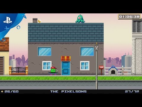 Super Life of Pixel – Announce Gameplay Trailer | PS4, PS Vita