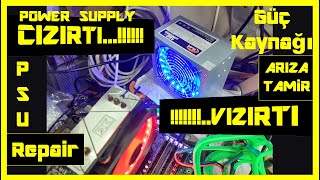 Power Supply-Güç Kaynaği Cizirti-Bobin Sesi Trafo Sesi Psu Ariza Tami̇r