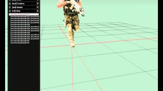 Arma3 Run Animation with Rifle