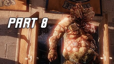 The Last of Us Remastered Walkthrough Part 8 - BLOATER (PS4 Pro 4K Remaster Let
