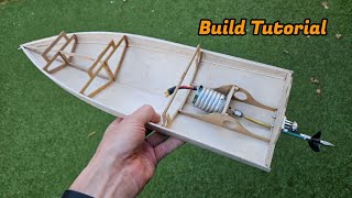 How to build a fast rc boat: beginners guide part 1