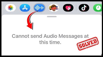 How to Fix Cannot Send Audio Messages At This Time | Reddit | iPhone