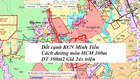 Đất Nền Thanh Hóa | Đất KCN Minh Tiến Ngọc Lặc, 300m2 giá chỉ 24x triệu | Bất Động Sản Thanh Hóa