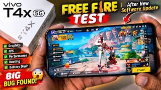 Vivo T4x 5G Free Fire Gaming Test After New Update 😱 BIG BUG FOUND! screenshot 2