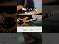 Diana King - Shy Guy (Bass Cover) #tabs  #basscover #bass #basstranscription #florainbass