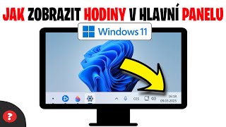 Jak přidat hodiny na hlavní panel ve Windows 11 | Návod | Windows 11 Jak přidat hodiny na hlavní panel ve Windows 11 | Návod | Windows 11