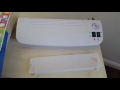 How to use a purple cows hot and cold laminator