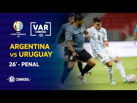 Copa América | Revisión VAR | Argentina vs Uruguay | Minuto 26
