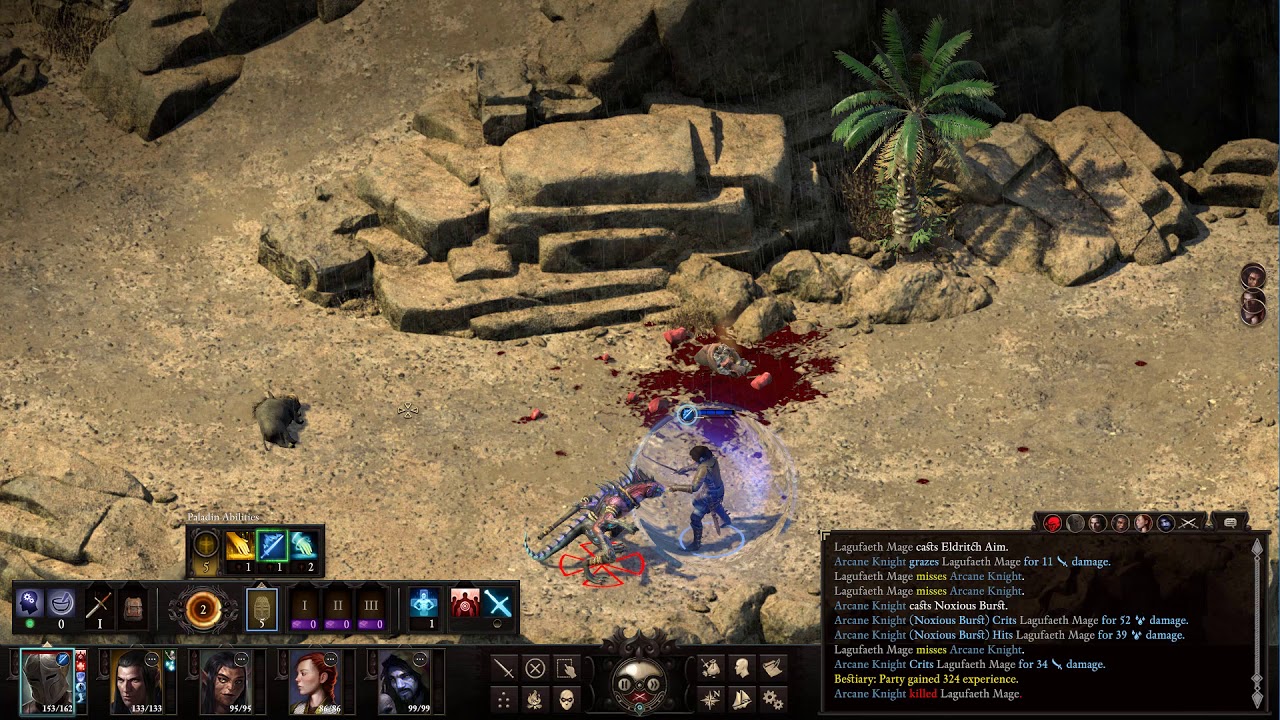 Pillars of Eternity 2 Beta 4 Arcane Knight Highlight YouTube