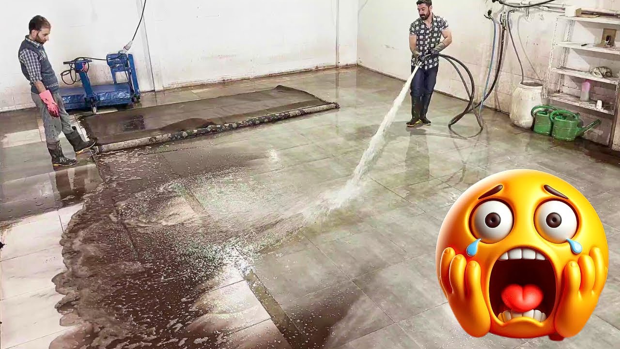 Самый редкий ковёр в мире: чистка бесценного гобелена миллиардера