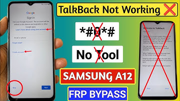 SAMSUNG A12 FRP BYPASS WITHOUT PC NEW METHOD 2025 || TalkBack Not Working