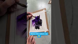 Painting Batman