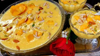 Mango kheer easy way delicious recipe in urdu hindi