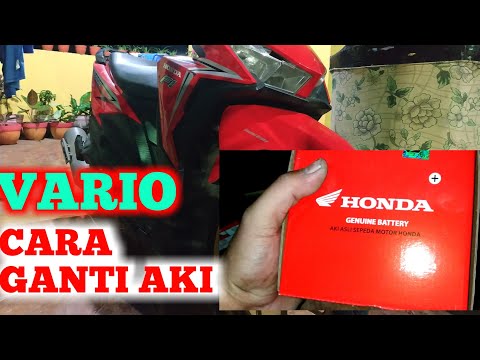 cara melepas dan mengganti aki yang benar pada vario 125.komponen yang satu ini bisa dibilang sangat. 