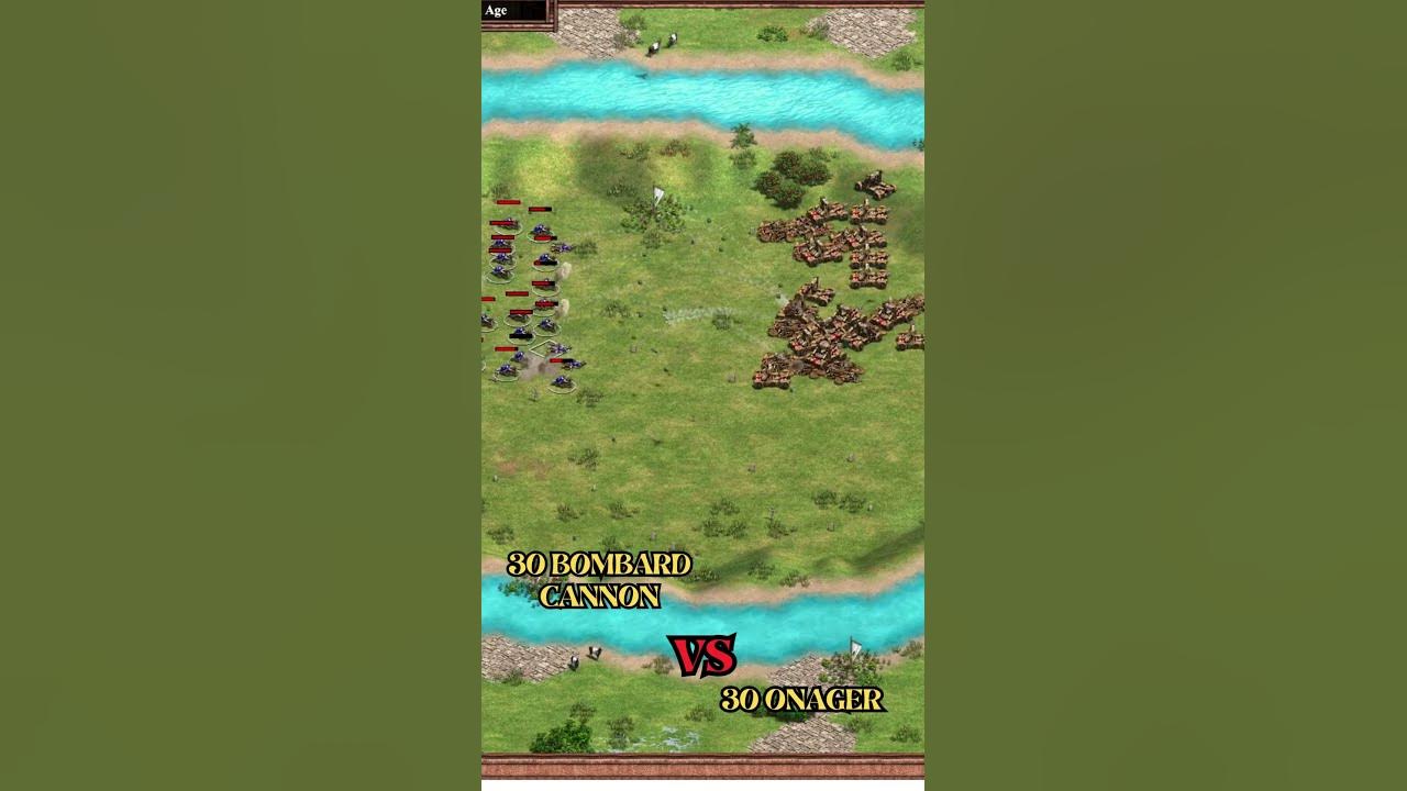 30 BOMBARD CANNON 30 ONAGER Age of Empires 2 DE aoe2 aoe2de 