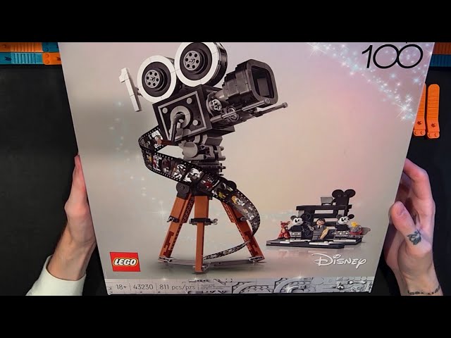 LEGO Disney Walt Disney Tribute Camera 43230 Build and Review