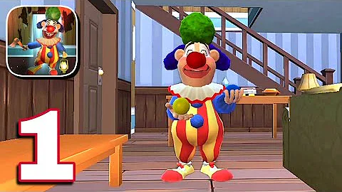 Scary Horror Clown Survival House Gameplay Walkthrough Part 1 || Level 1 to 5 ||