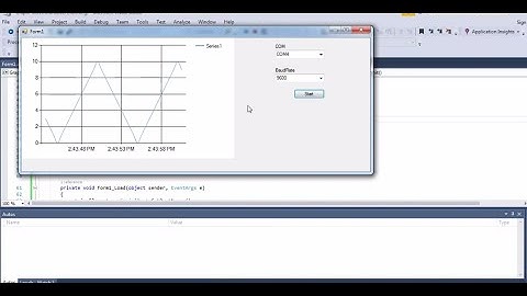 Create Arduino based Oscilloscope\GraphPlotter with C# application - Easy!