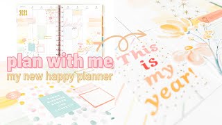Plan With Me | My First Happy Planner 2023, A Planner Haul, and My Thoughts As I Get To Know It