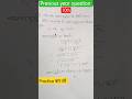 Previous year question | Deled|| Math|| #deled  #yutubeshorts #shorts