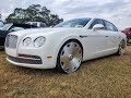 Elite Super Bowl car & bike show--Tampa, FL: *PART 1* (Big rims, Donks, Amazing cars)