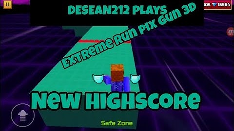 Pixel Gun 3D - Extreme Run - I Am Usain Bolt