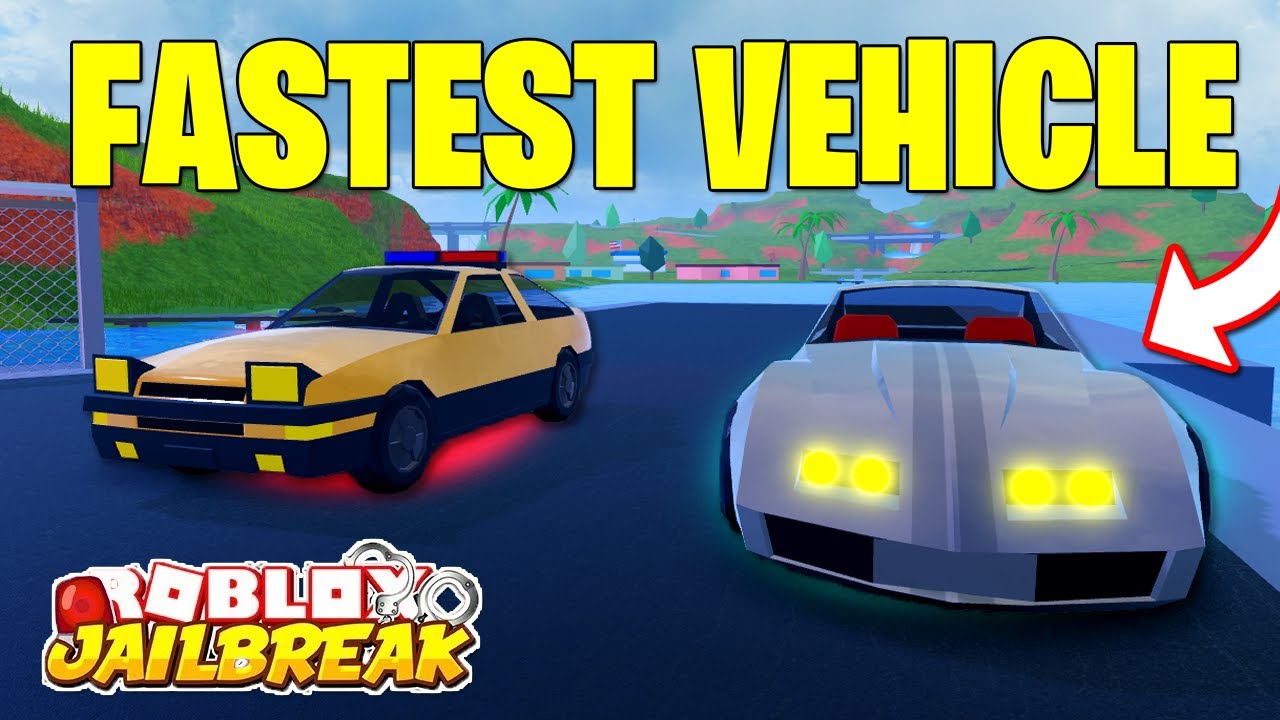 NEW FASTEST VEHICLE IN ROBLOX JAILBREAK? DEJA AND RAY SPEED TEST ...