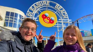 Blackpool Pleasure Beach Vlog April 2021