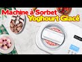 Machine  sorbet yoghourt glac  sorbetire electrique avec compresseur auto refroidissant