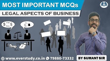 MCQs on Legal Aspects of Business | MHSET PYQs | UGC Net Commerce | UPHESC | RPSC BADM
