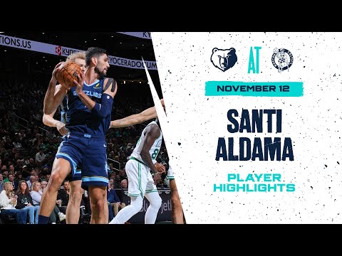 Santi Aldama Highlights vs. Boston Celtics