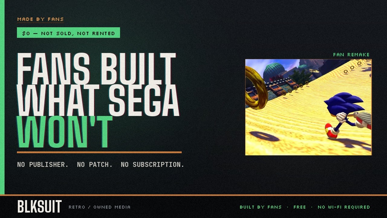 Sonic Project Reignition – Sand Oasis (No Commentary) | Fans Built What Sega Won't #retrogaming