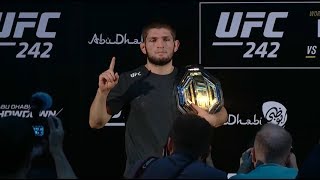 UFC 242: Post-fight Press Conference