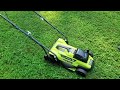 Ryobi 18v 13in. Push Mower Review