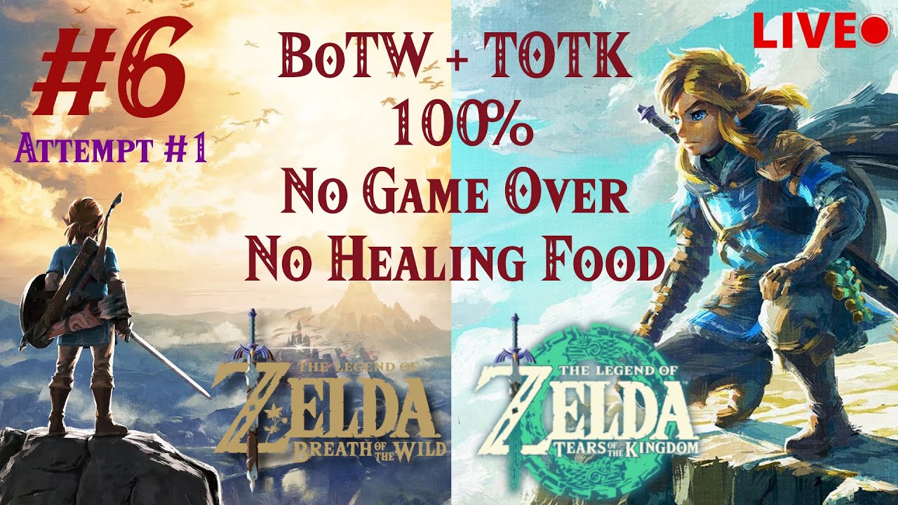 Zelda BoTW + ToTK 100% No Death part 6
