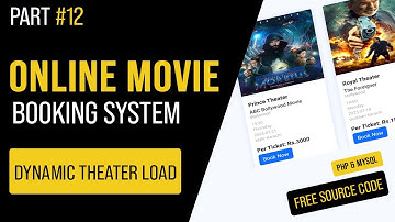 12 - Dynamically Load Theater on Home Page in PHP/MySQL: Urdu/Hindi Online Movie Booking System