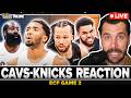 CAVS-KNICKS REACTION: Jalen Brunson & Josh Hart's redemption lead Game 2 win vs. Harden & Mitchell
