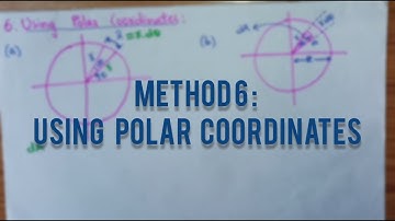 METHOD 6 : Proving Area Of Circle Using Polar Coordinates.