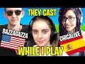 Friends DISTRACT Me Playing Fortnite w/ Commentary (English/Spanish)