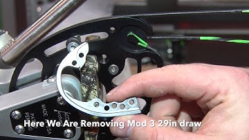 Changing Mods on the Bionix 2.5 Cam System - New Breed Archery