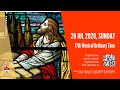 Catholic Sunday Mass Today Live Online - Sunday, 17th Week of Ordinary Time 2020 - Livestream