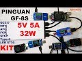 Pinguan GF-8S Очень горячий повербанк на 32W! 5А! IP5328 + IP5306 =UPS/ QC3 FCP AFC / Powerbank DIY