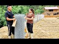 A Hard Day On The Farm Erecting A Wire Mesh Fence Around The New Farm Yard A Hard Day On The Farm Erecting A Wire Mesh Fence Around The New Farm Yard