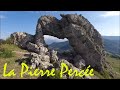 La Pierre Percée (1220m), merveille du Dauphiné, vues aériennes