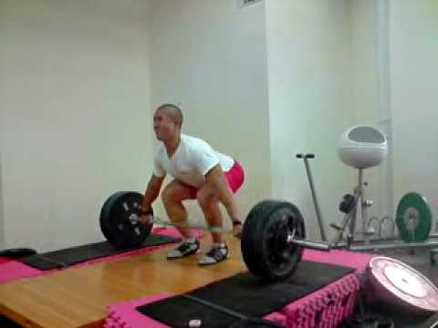 150kg snatch pull x 3