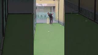 cricket with bowling machine